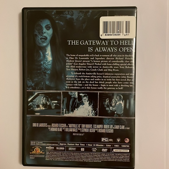 3/$25 Rare scary movie, The Amityville Horror Movie  (DVD, 2005) - Picture 2 of 3